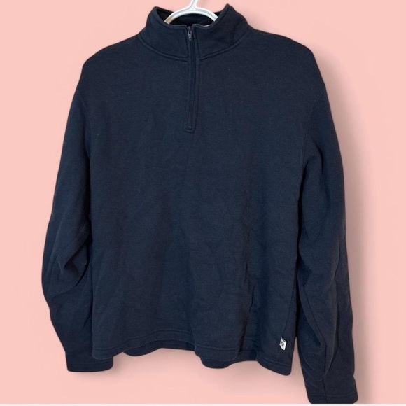 Navy Quarter Zip Russell Athletics - Picture 3 of 4